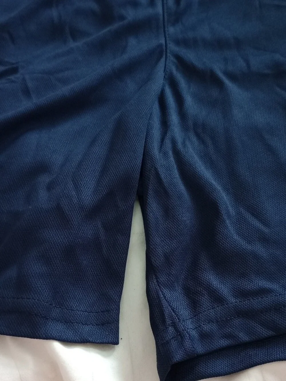 NWT ADIDAS Navy Athletic Training Shorts with Trefoil Logo